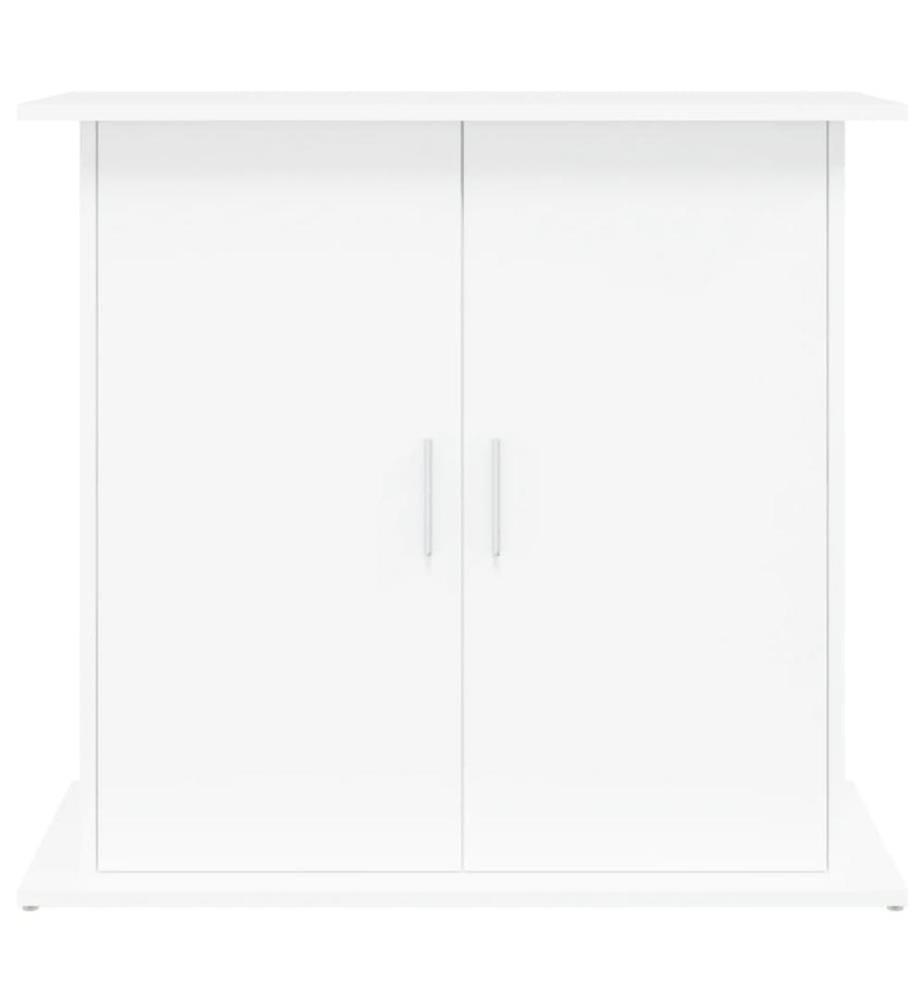 Aquariumständer Weiss 81x36x73 cm Holzwerkstoff