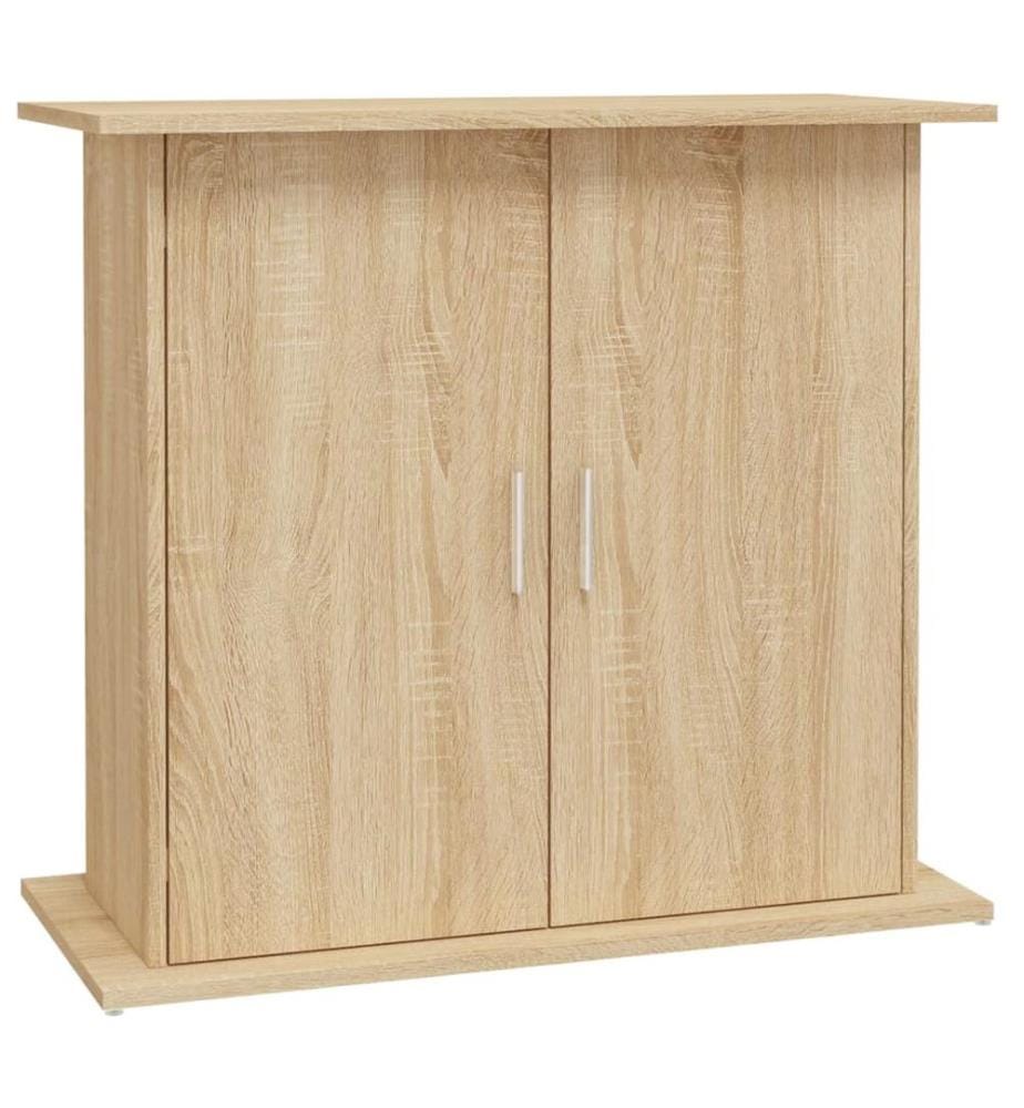 Aquariumständer Sonoma-Eiche 81x36x73 cm Holzwerkstoff