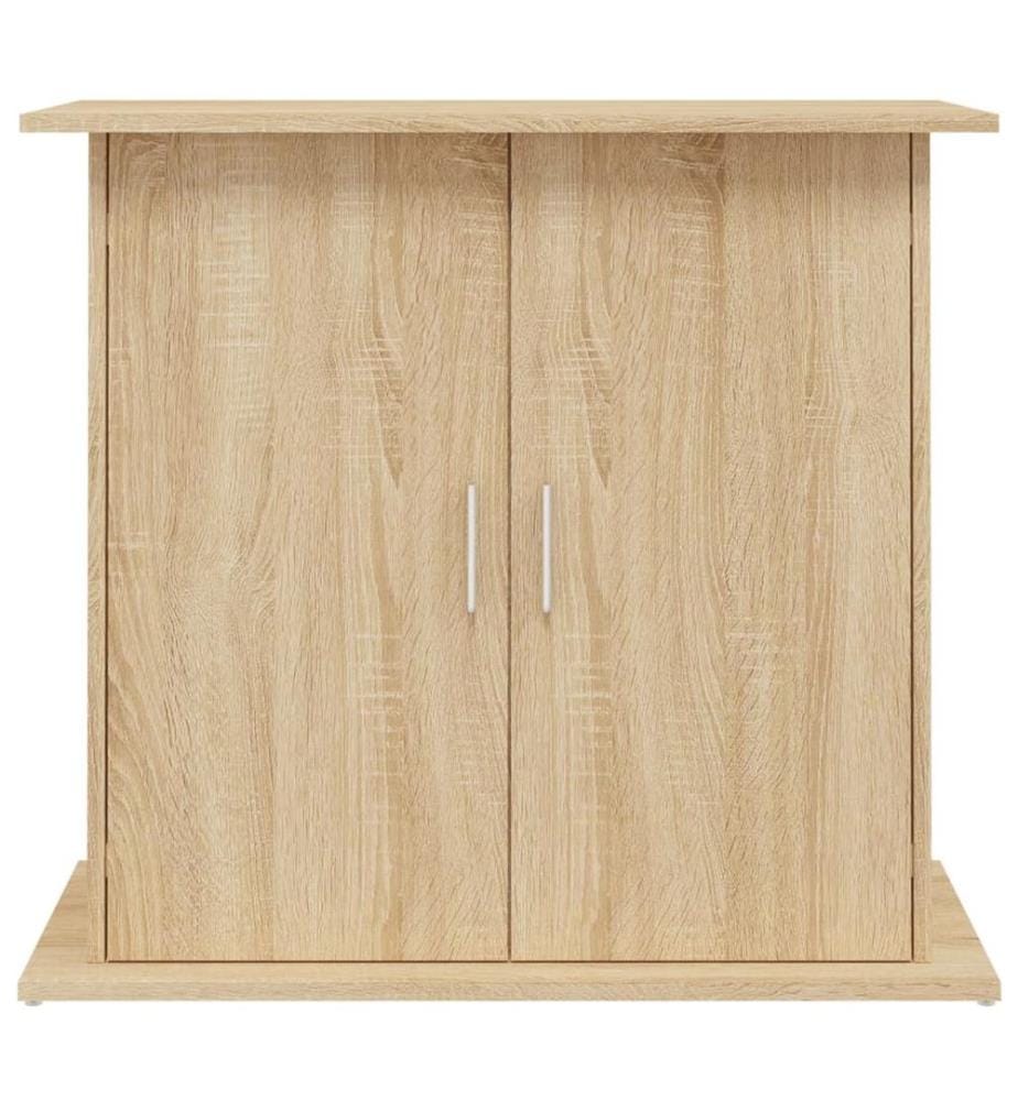 Aquariumständer Sonoma-Eiche 81x36x73 cm Holzwerkstoff