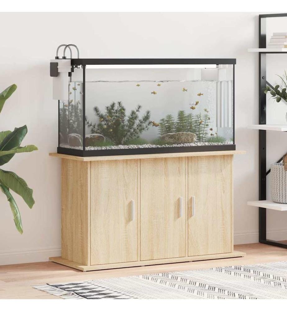 Aquariumständer Sonoma-Eiche 101x41x58 cm Holzwerkstoff
