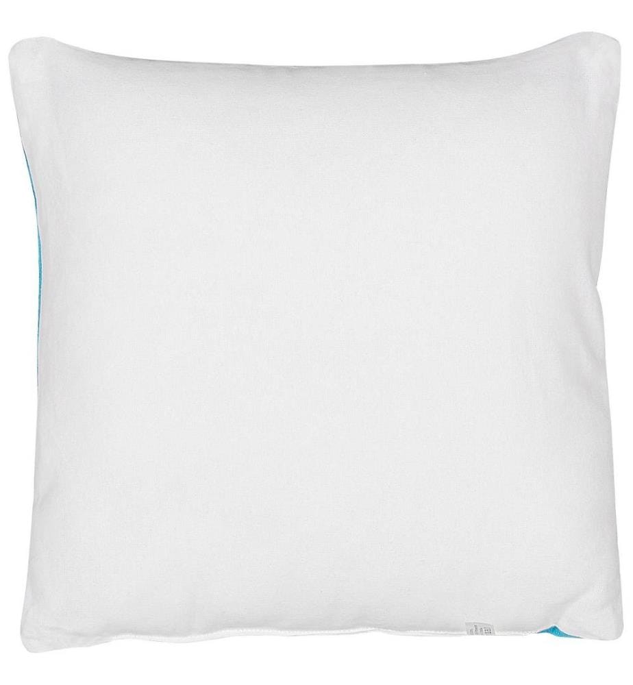 Dekokissen 2er Set Blau Baumwolle Tiermotiv Bärmotiv 45 x 45 cm Wohnzimmer Kinderzimmer