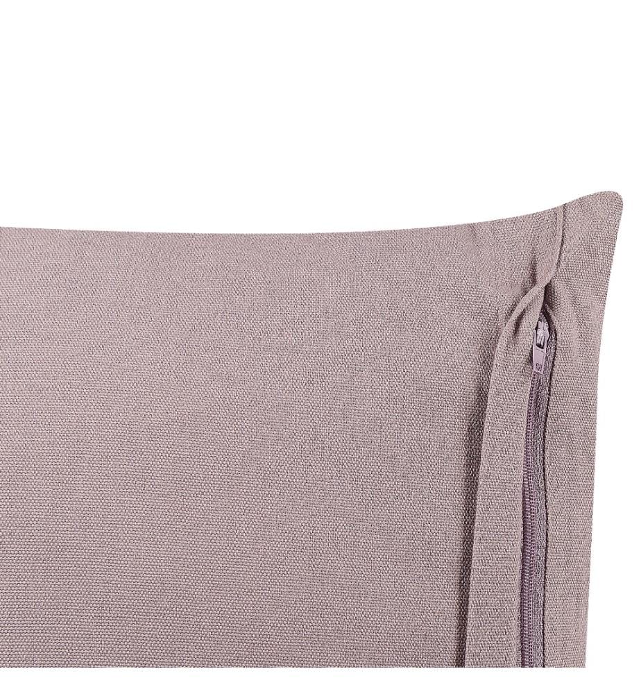 Coussin Décoratif Lilas en Velours 45 x 45 cm à Motif Géométrique Accessoire d'Intérieur Rétro Traditionnel Déco de Maison