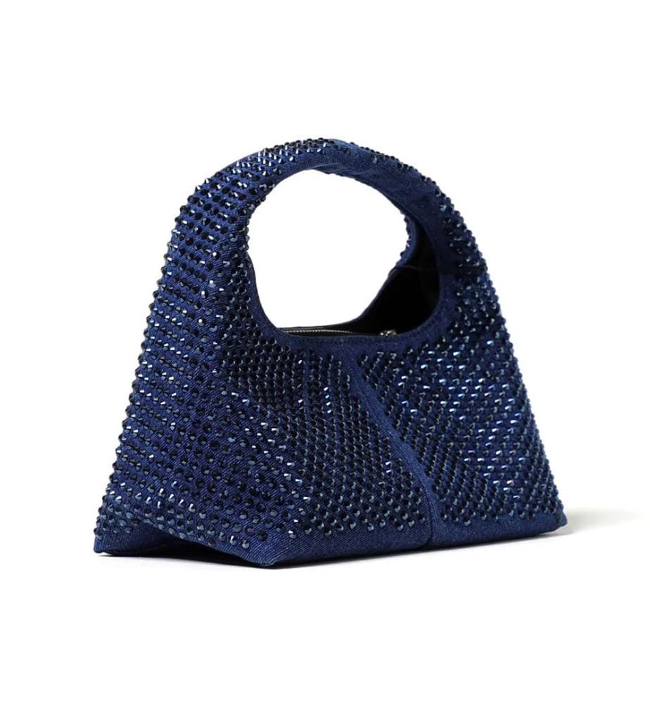 The Mini Sack Handtasche - Blau