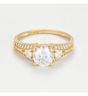 Ring Aleena - Gelbgold