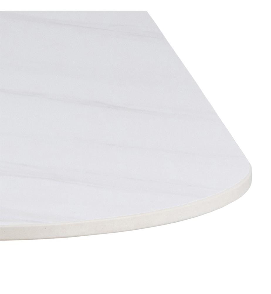 Table à manger Malta - Blanc