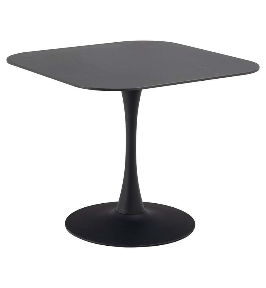 Malta Table de Salle à Manger carrée - Noir