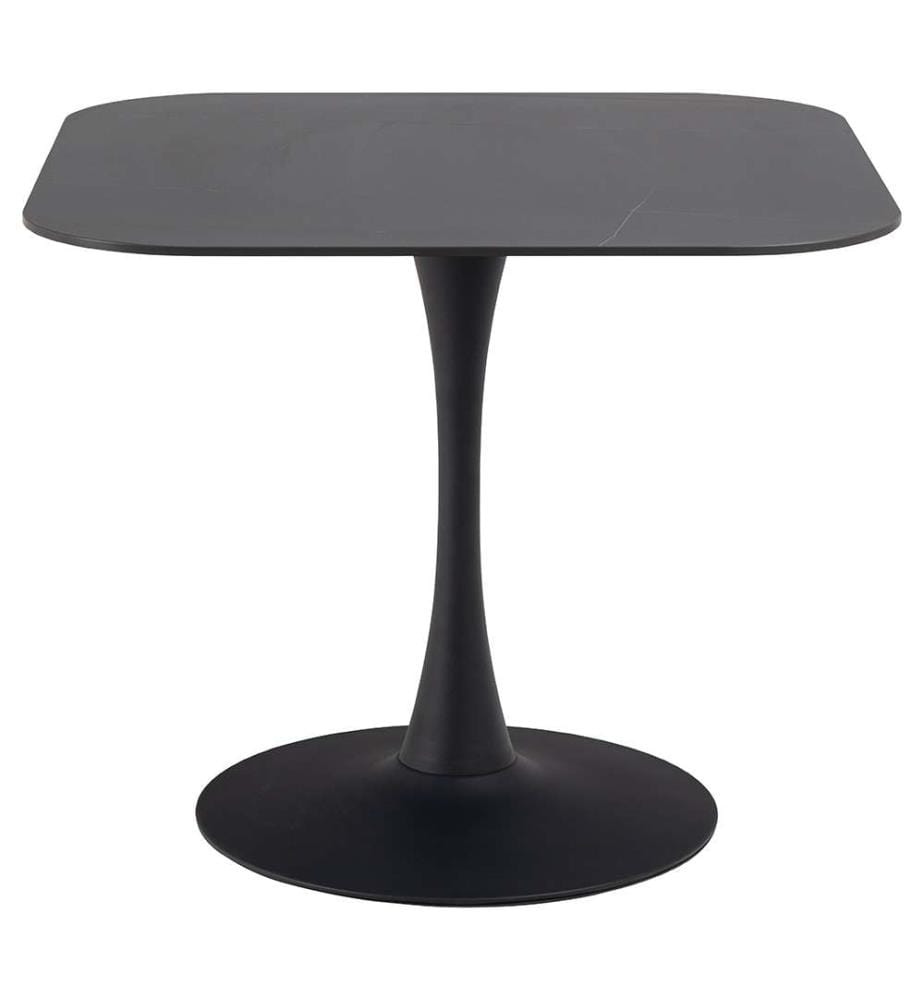 Malta Table de Salle à Manger carrée - Noir