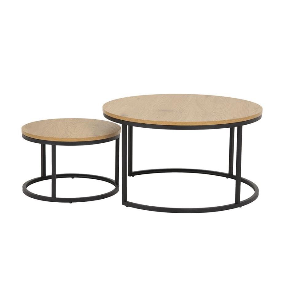 Table Basse Spiro 44,5 x 80 x 80 cm - Naturel