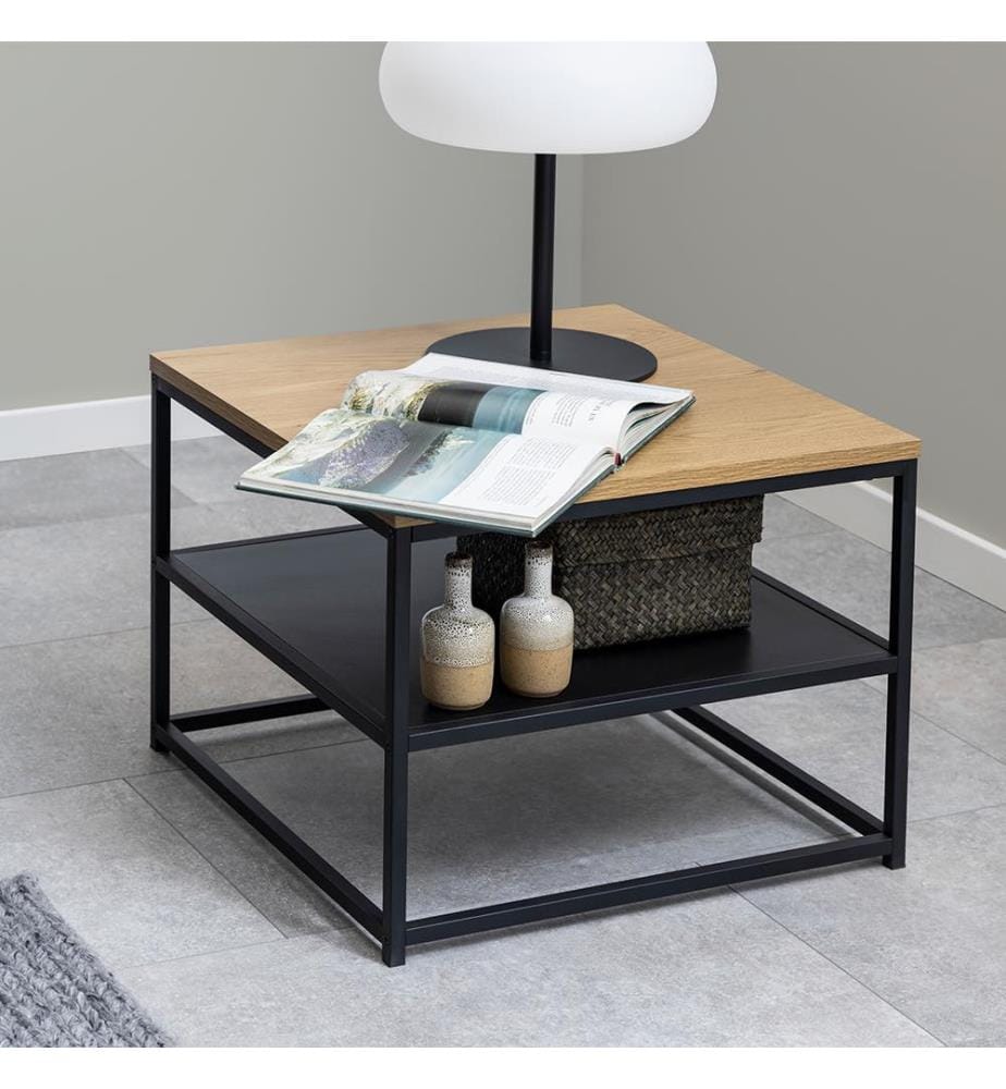 Table Basse Gila 42x55x55xcm - Naturel