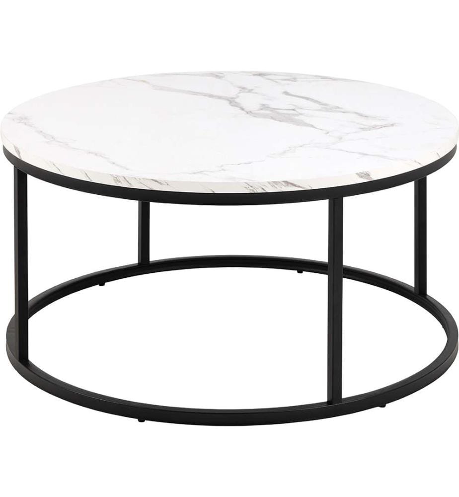 Table Basse Spiro 40 x 80 x 80 cm - Blanc