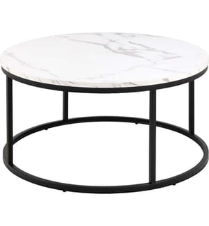 Table Basse Spiro 40 x 80 x 80 cm - Blanc