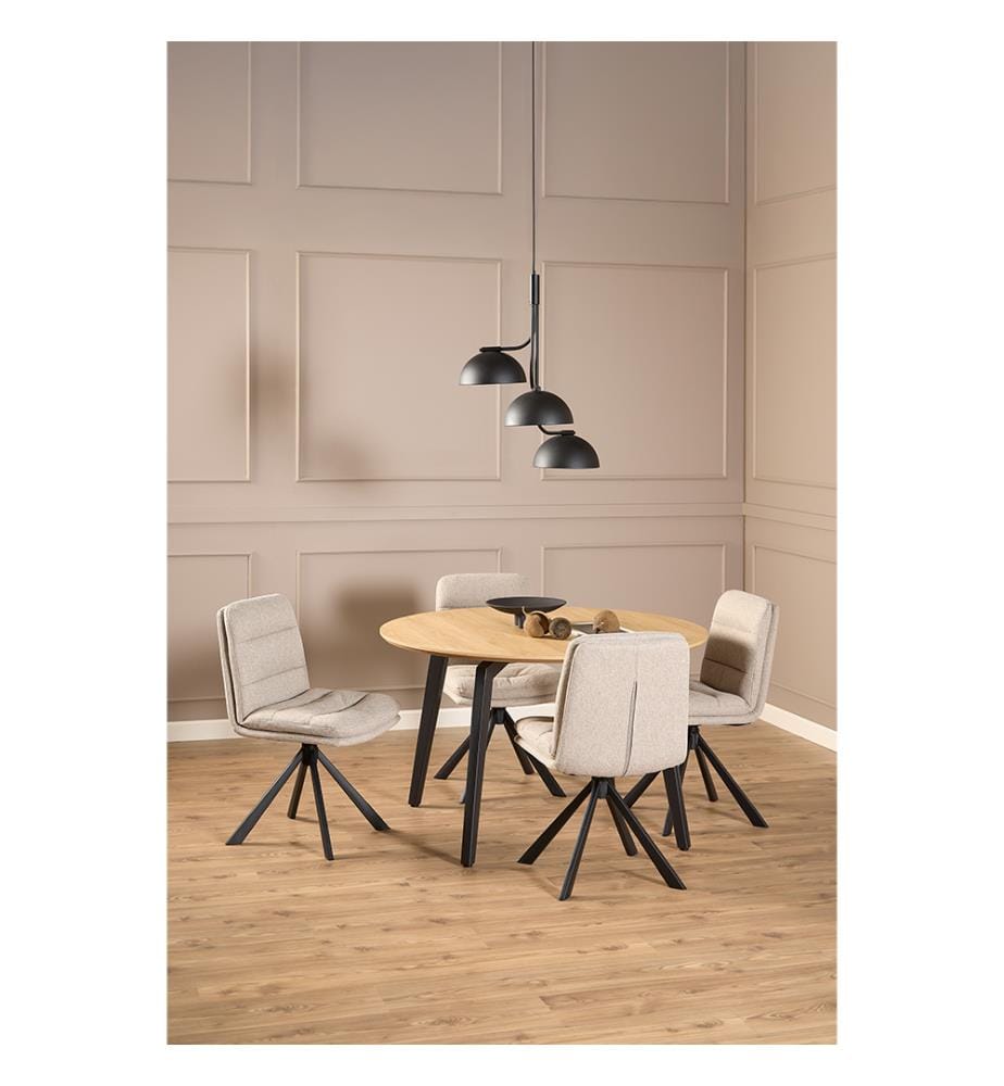 2er-Set Dean Esszimmerstühle - Beige