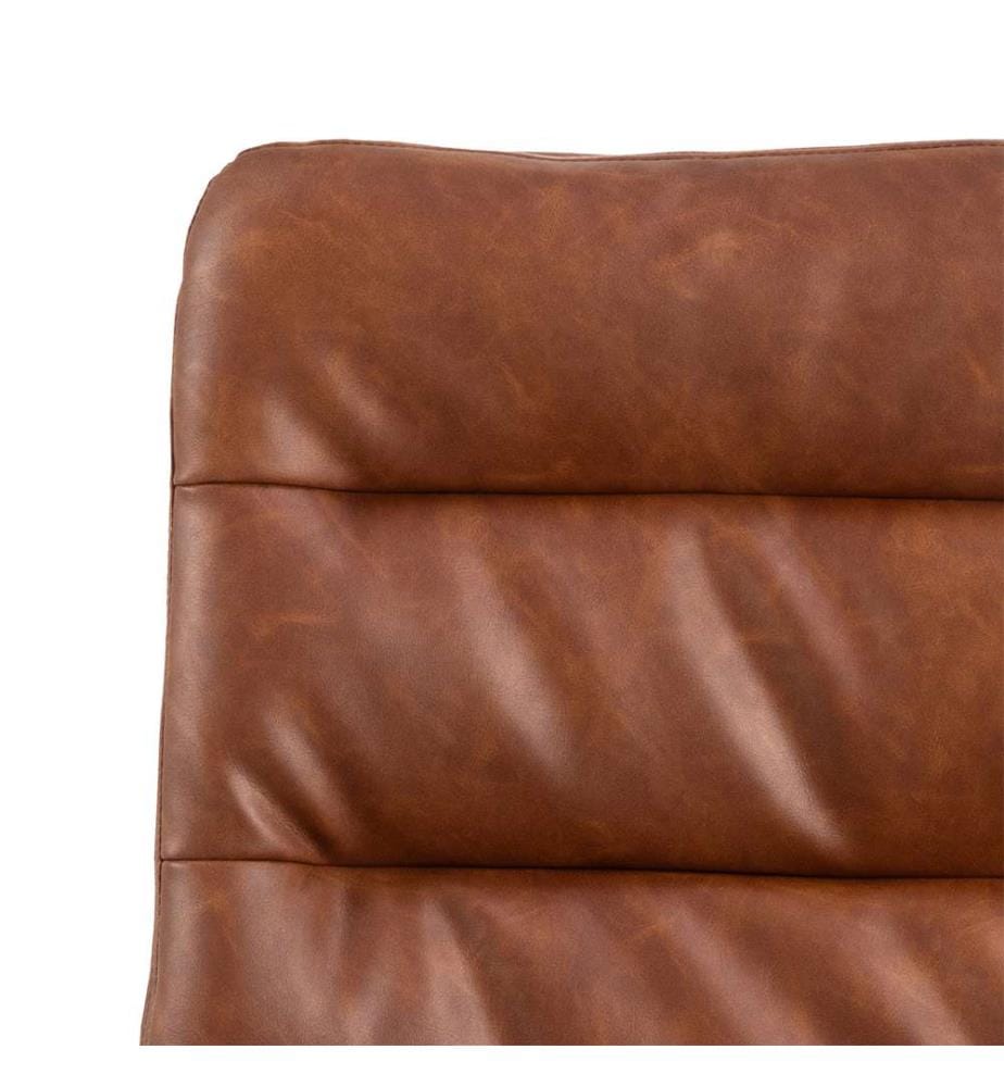 2er-Set Esszimmerstühle Dean 85 x 47,5 x 57 cm - Braun