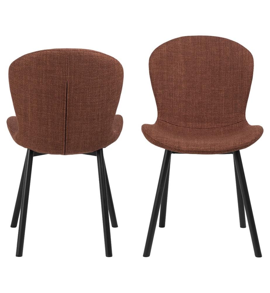 Lot de 2 Chaises de Salle à Manger Esra - Vert