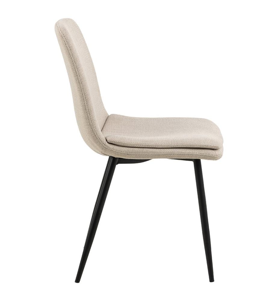 Lot de 4 Chaises de Salle à Manger Becca - Orange