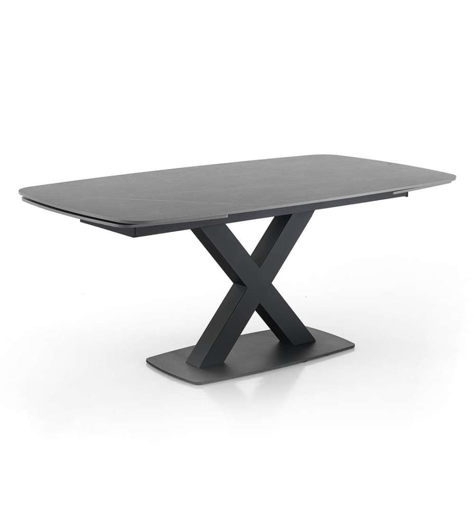 Alexa Marmor Ausziehbarer Tisch, 160/195/230 cm - Grau