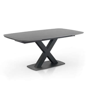 Alexa Marmor Ausziehbarer Tisch, 160/195/230 cm - Grau