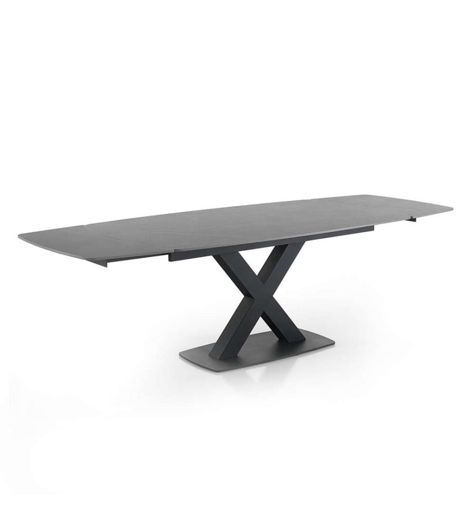 Alexa Marmor Ausziehbarer Tisch, 160/195/230 cm - Grau