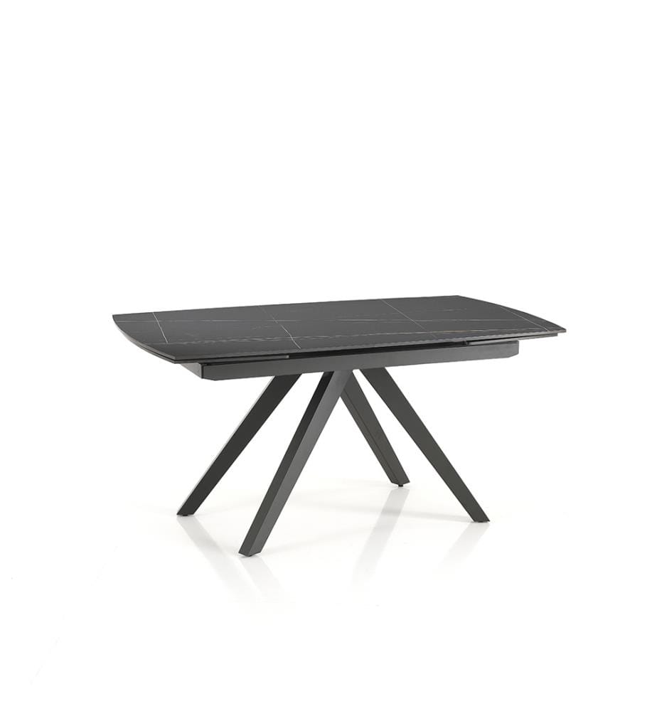 Table Shin à rallonge - Marbre noir