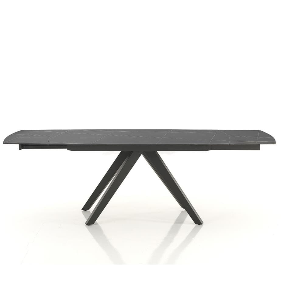 Table Shin à rallonge - Marbre noir
