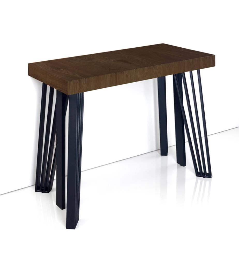 Konsole Edna - Dunkles Holz