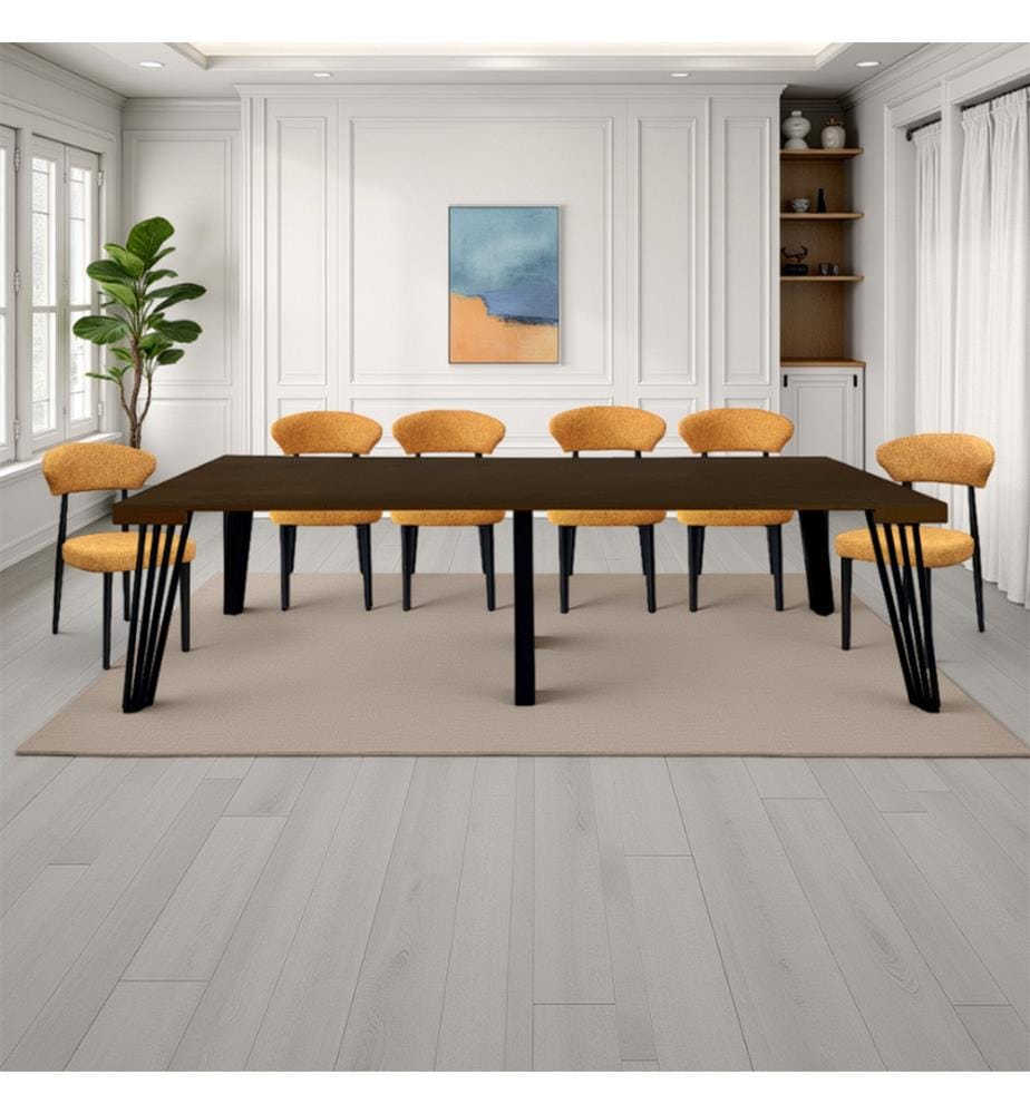 Konsole Edna - Dunkles Holz