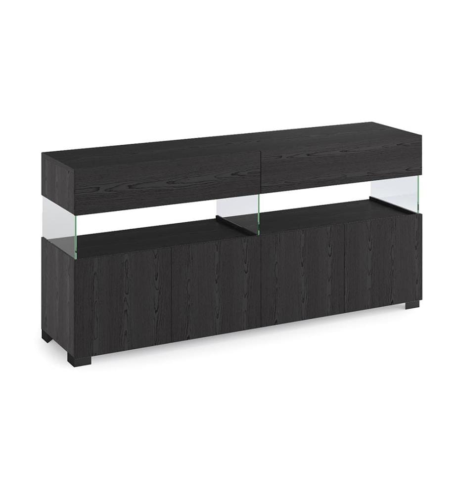 Sideboard Float 4A - Schwarz