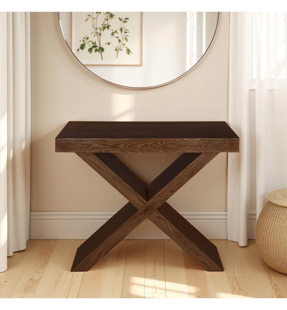 Konsole Adelaide - Dunkles Holz