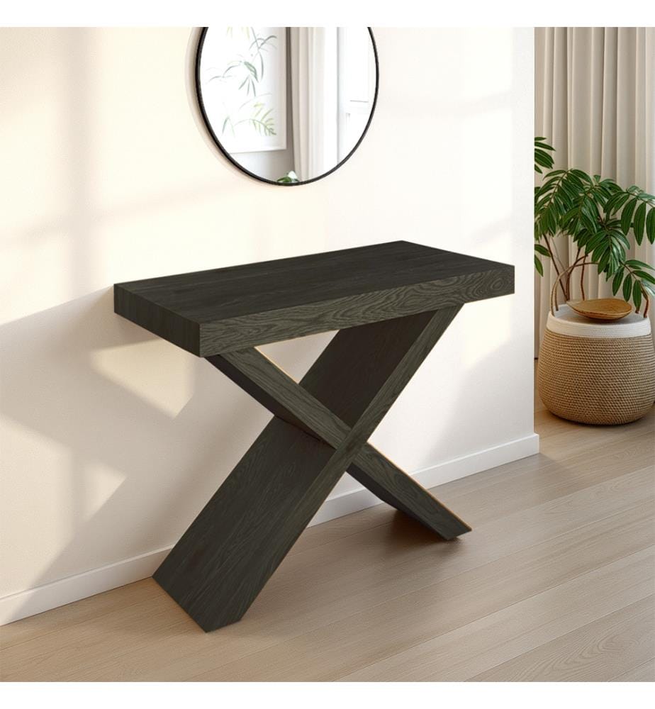 Konsole Adelaide Holz - Grau