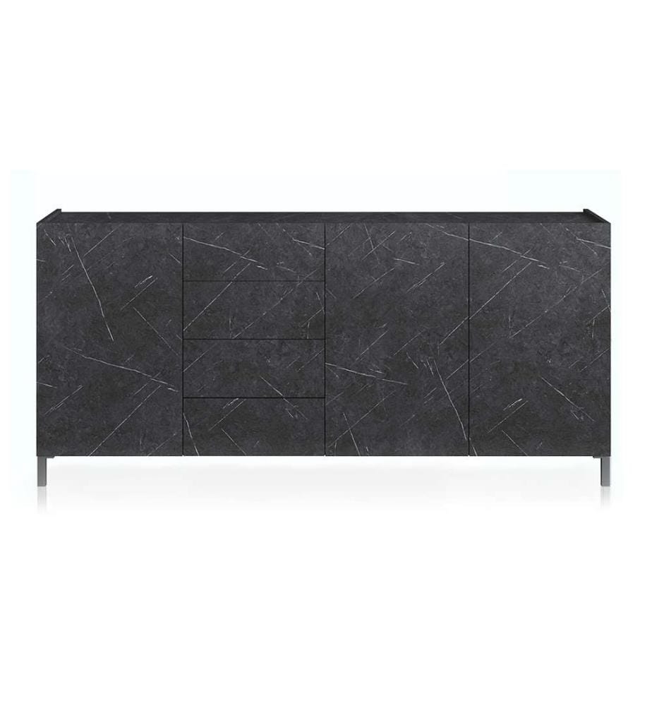 Big Sideboard Eddy Marmor - Schwarz