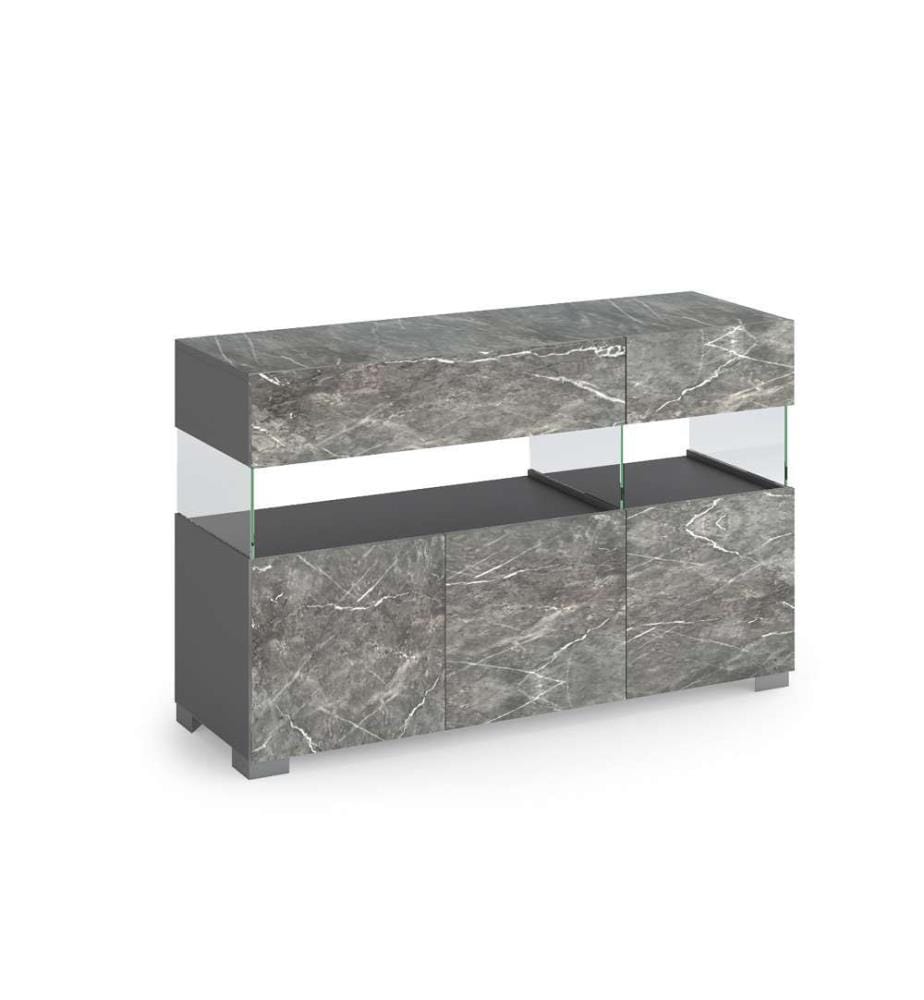 Float Sideboard - 81 x 129 cm - Grau