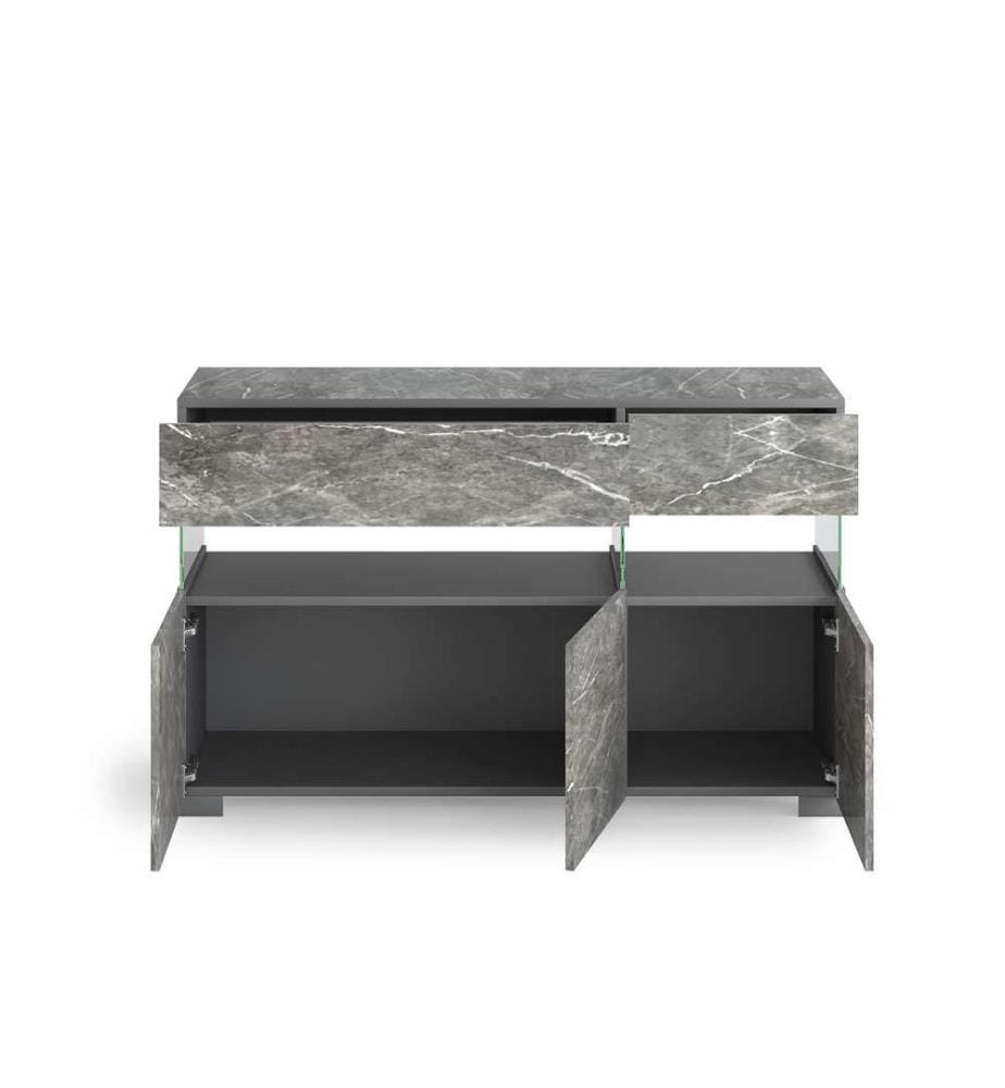 Float Sideboard - 81 x 129 cm - Grau