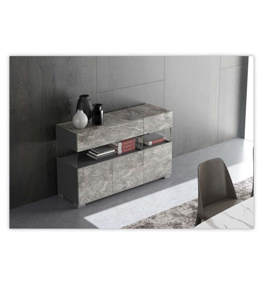 Float Sideboard - 81 x 129 cm - Grau