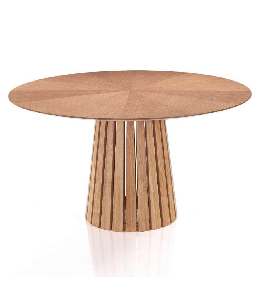 Volga Runder Tisch 75 x 137 cm - Holz