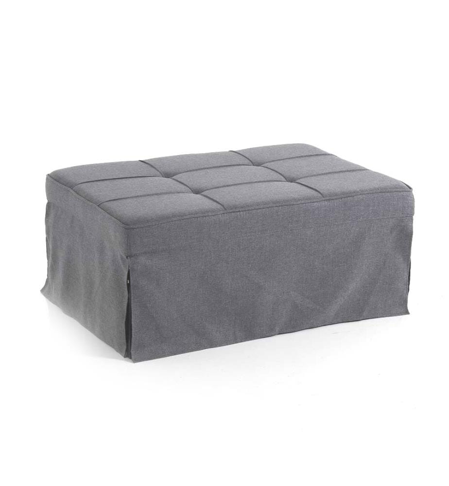 Pouf/ Bett/ Chaise Longue Quick - Grau