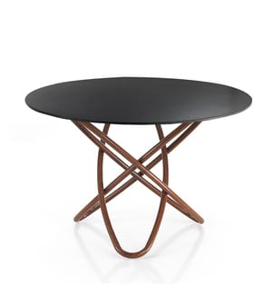 Tisch Hula Hoop Ardesia - Schwarz