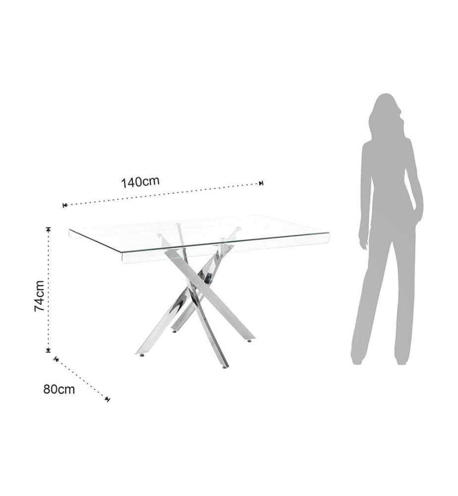 Schreibtisch - Transparent