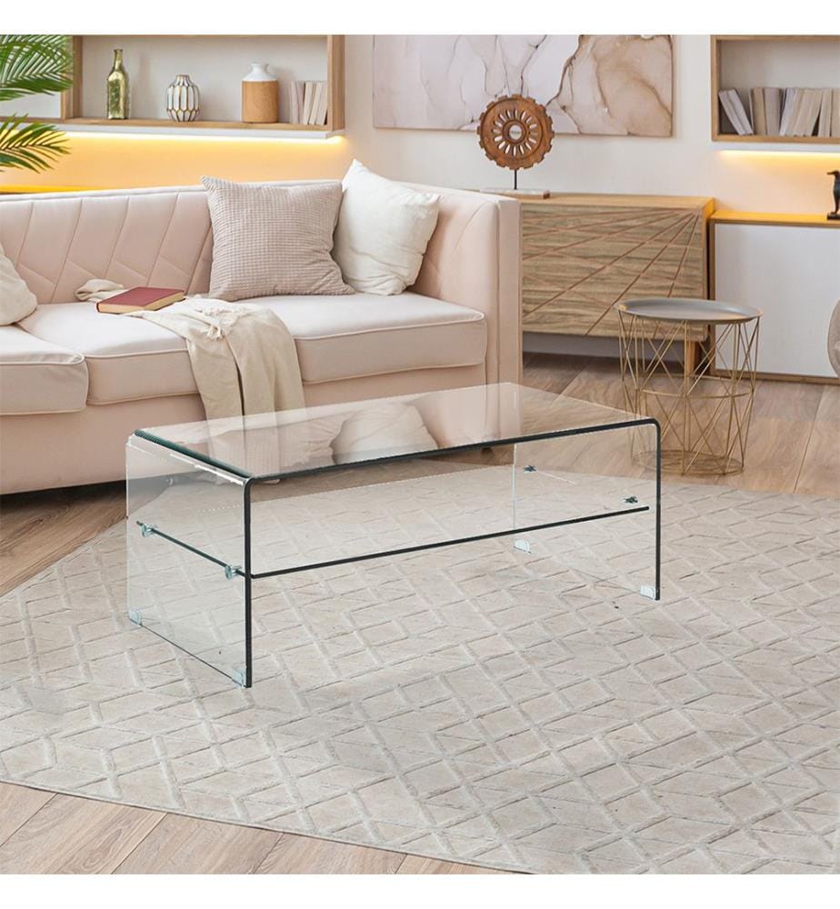 Couchtisch Cristal Evo Bridge - Transparent