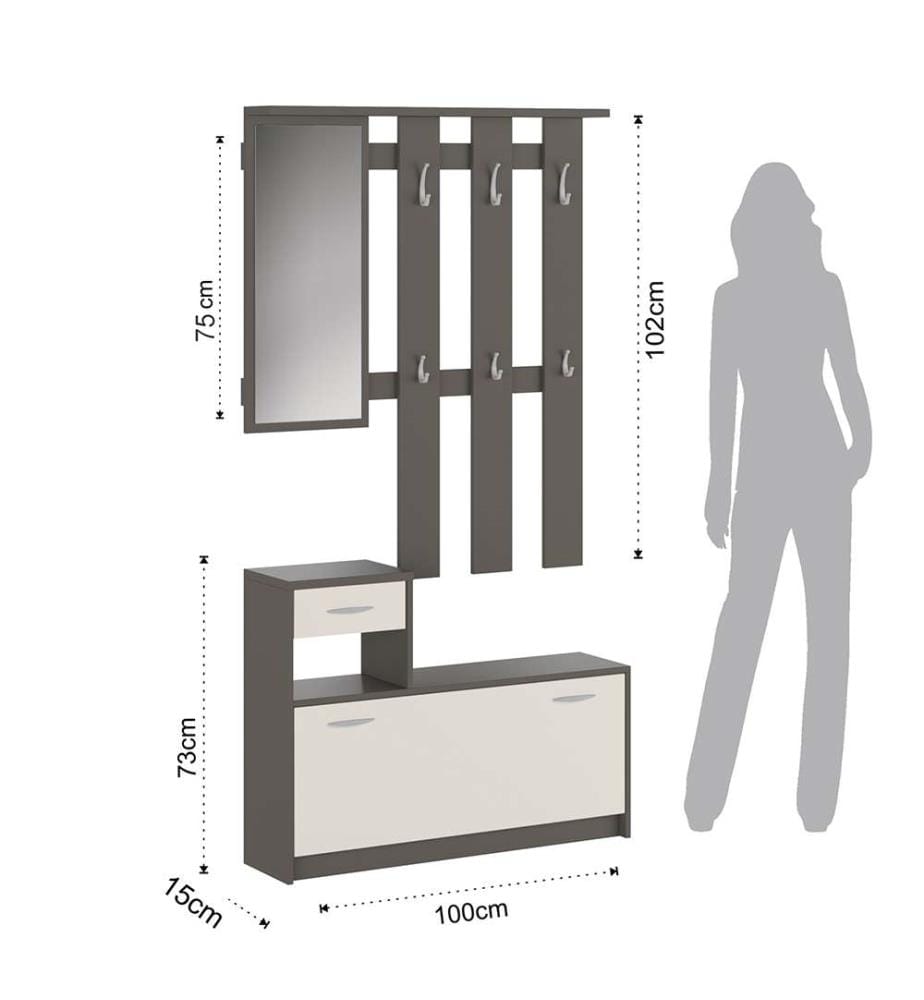 Ken Entrance Set - Braun und Creme