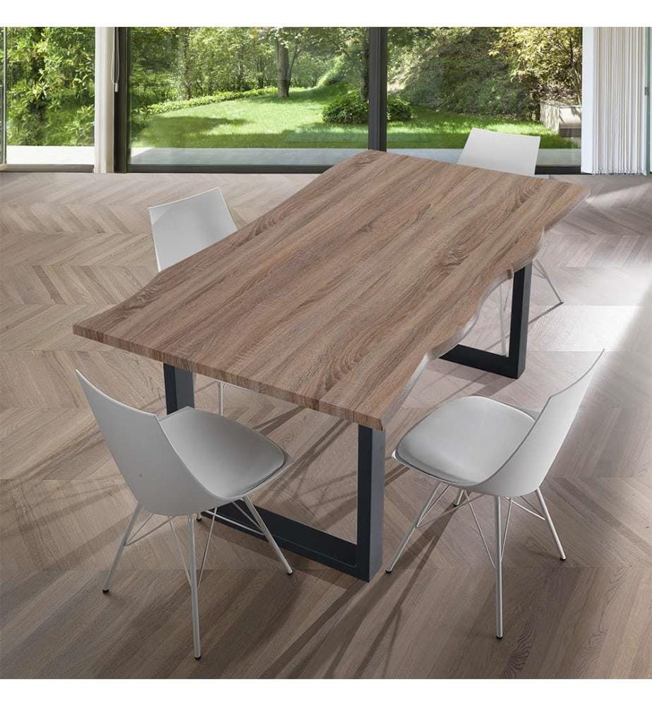 Lando Tisch/Schreibtisch, 160 cm - Braun