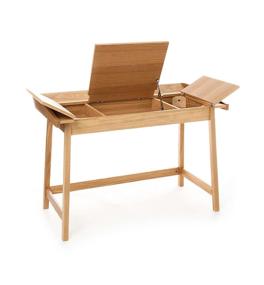 Support PC bureau/console Henny - Marron