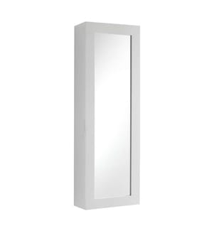 Spiegelwandschrank mit Bügelbrett Pratiko - Weiss