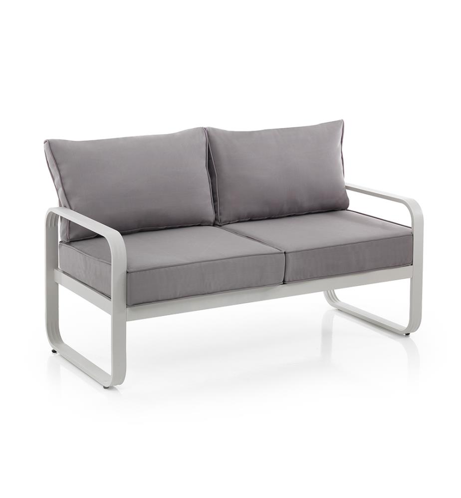 2 - Sitzer Sofa für draussen Ischia Kollektion - Grau