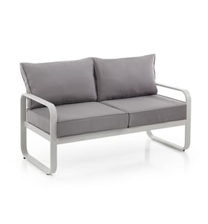 2 - Sitzer Sofa für draussen Ischia Kollektion - Grau
