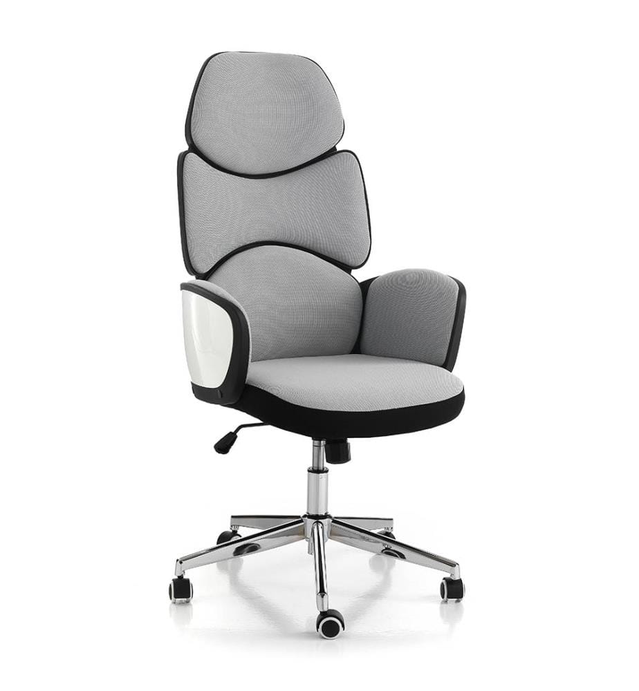 Büro-Sessel Toledo - Grau und Silber