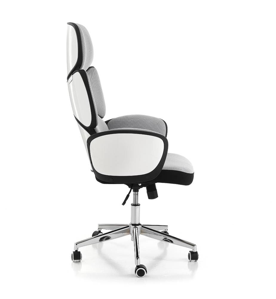 Büro-Sessel Toledo - Grau und Silber