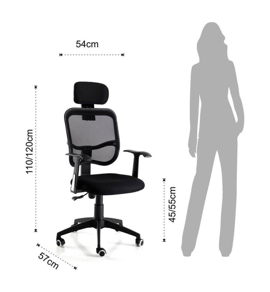Bürostuhl - Schwarz