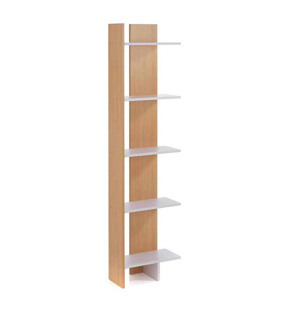 Wandsäulen - Bücherregal Tower - A - Weiss