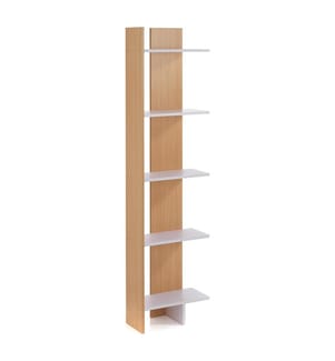 Wandsäulen - Bücherregal Tower - A - Weiss