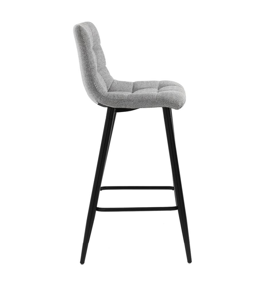 2er-Set Barhocker Toffee Light - Grau